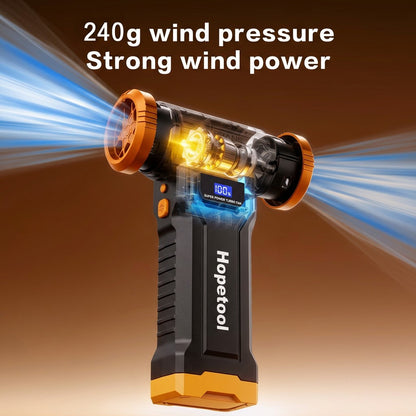 Hopetool Electric Air Duster, 150000RPM Brushless Motor